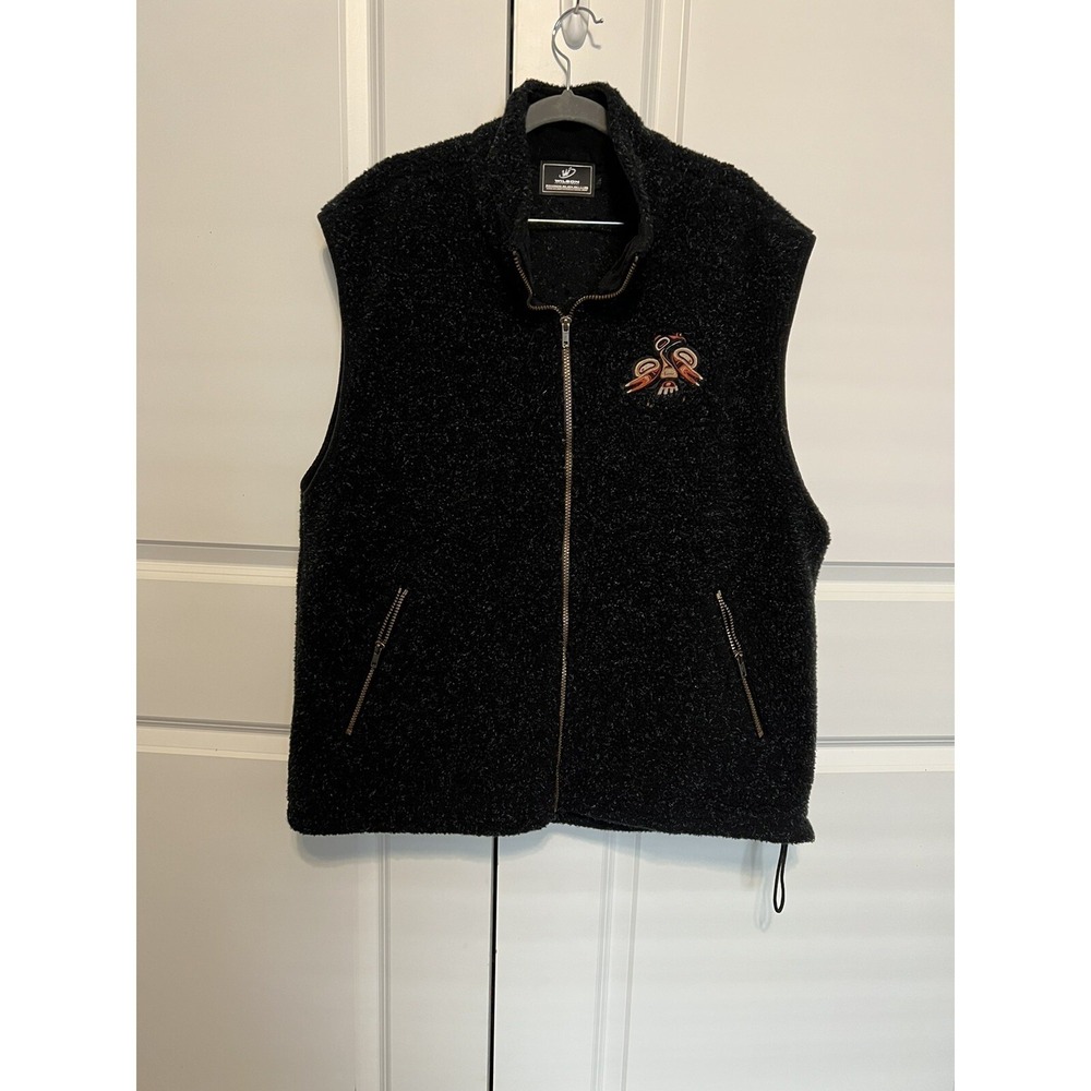 Wilson International Men's Winter Vest Size XL Zip Up Front /Pockets